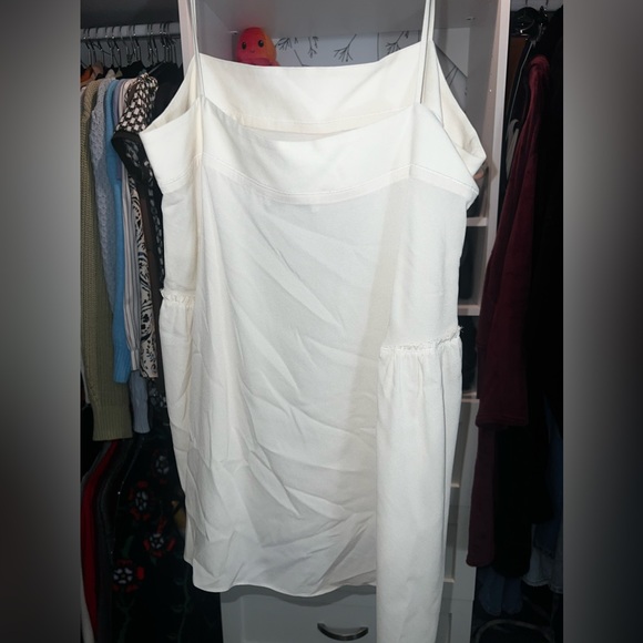 Helmut Lang cream silk tank- Large - Picture 4 of 7